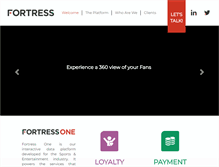 Tablet Screenshot of fortressgb.com